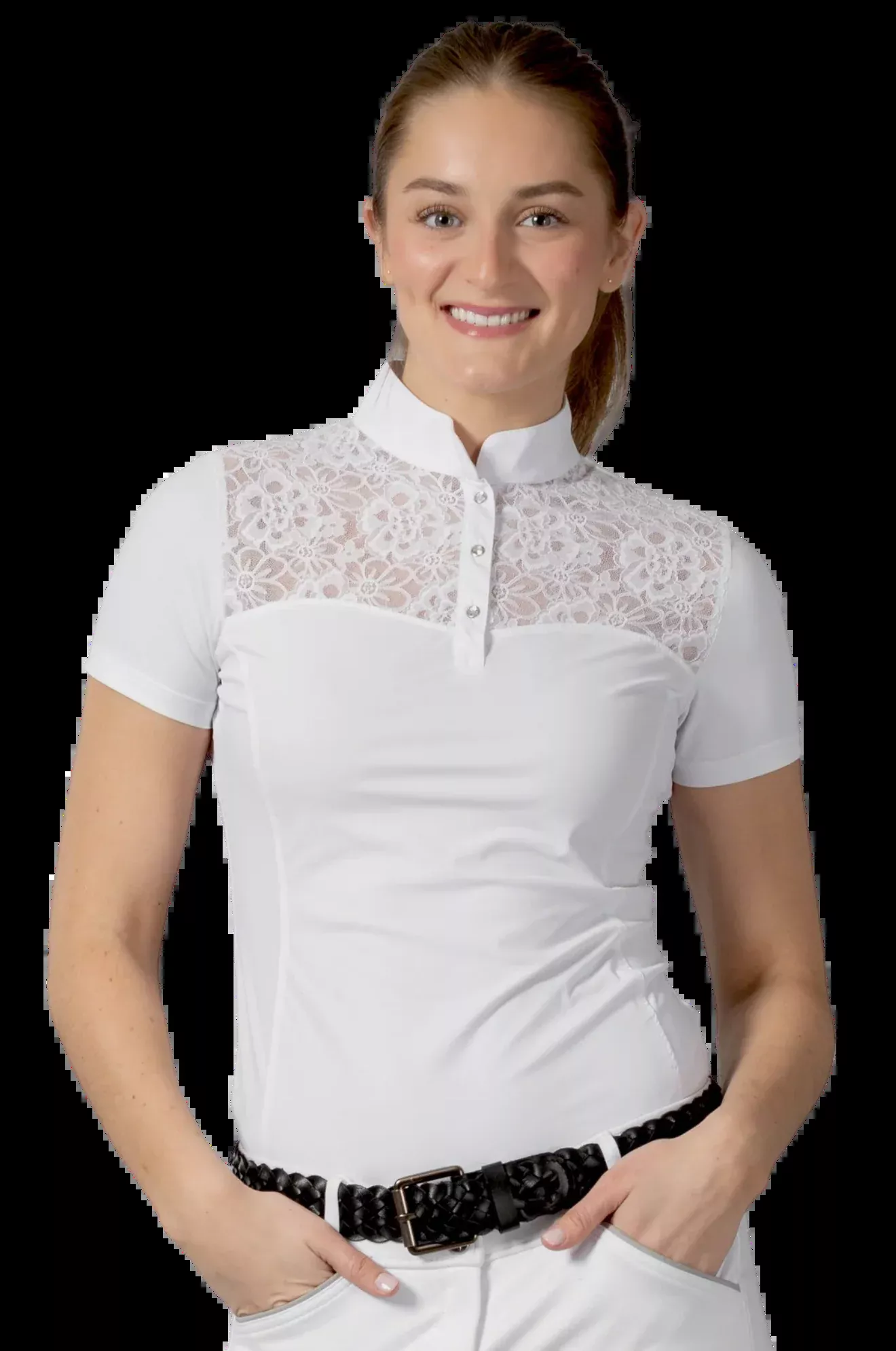 Equinavia Lisa Lace S/S Shirt-S26