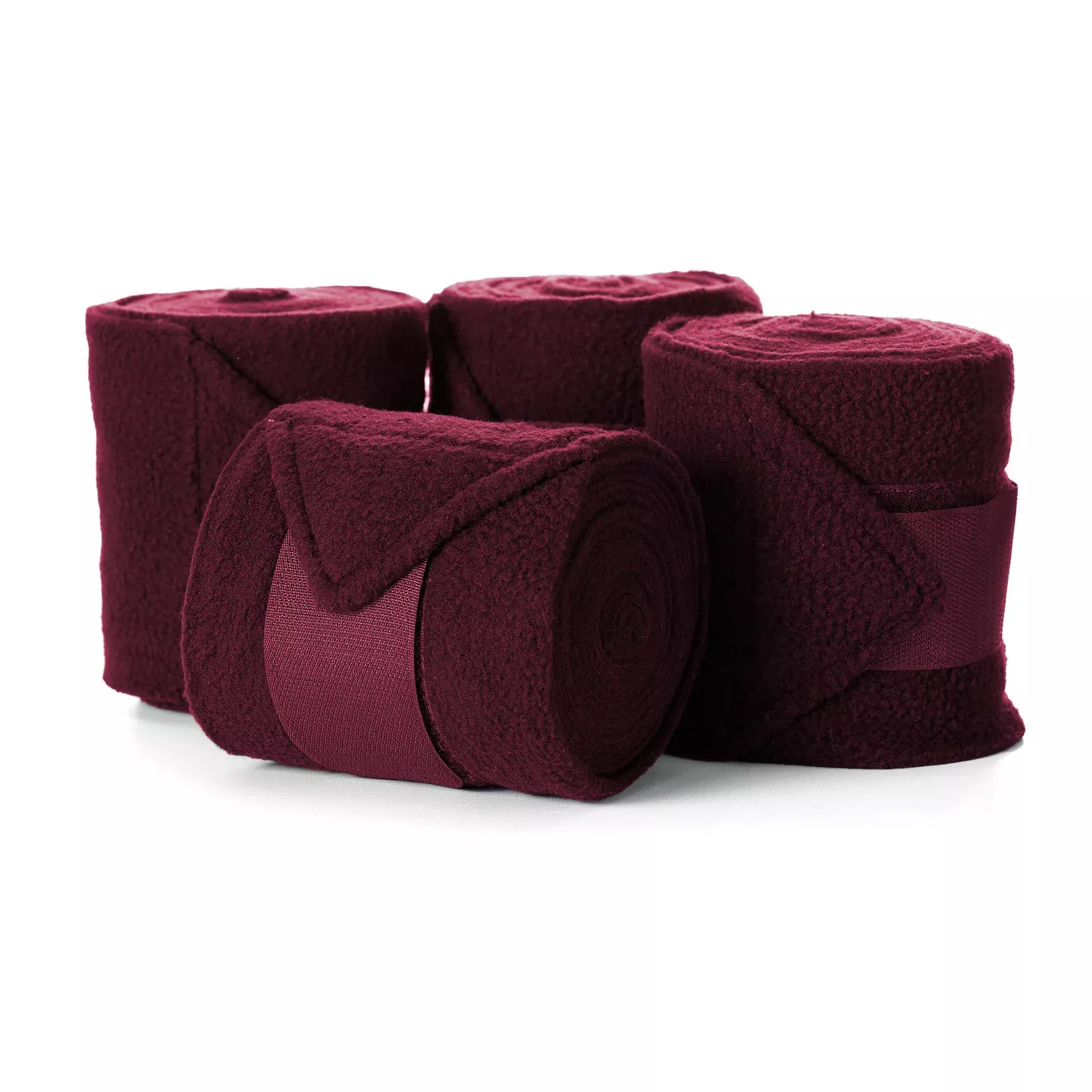 Equinavia Luna Polo Wraps with Storage Bag - Wine Red