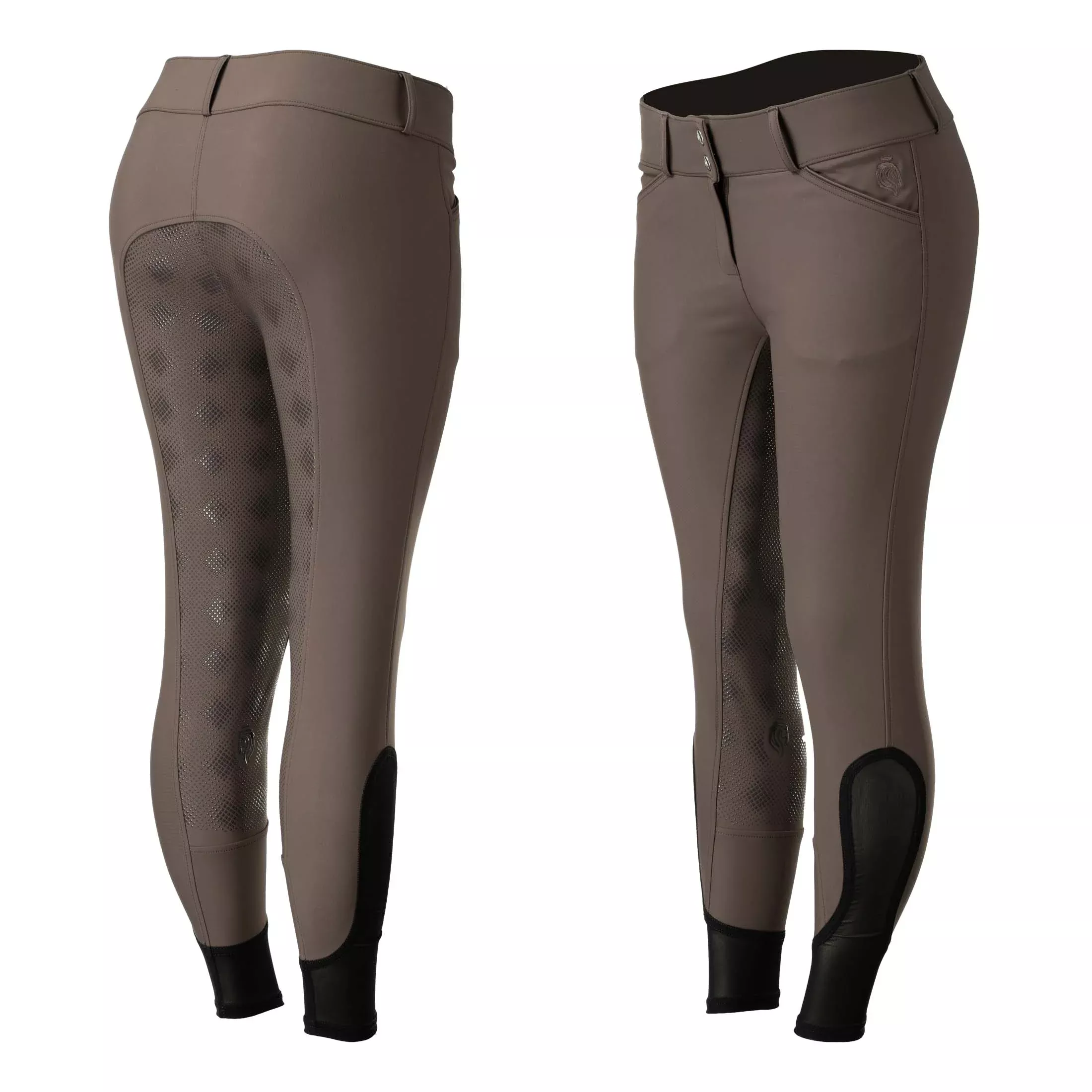 Equinavia Maud Tech Womens Full Seat Breeches - Dark Brown