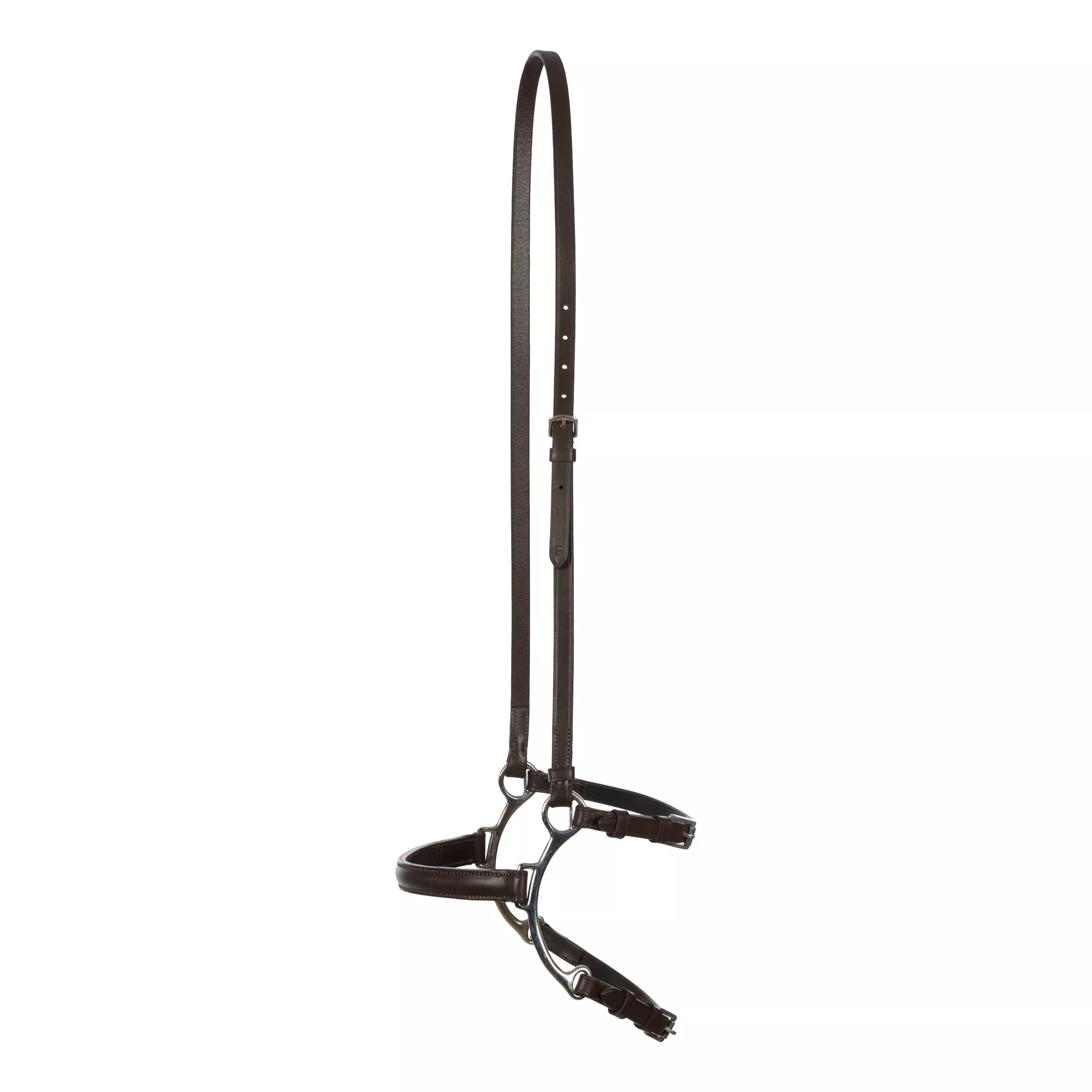 Equinavia Saga Crescent Noseband - Chocolate Brown