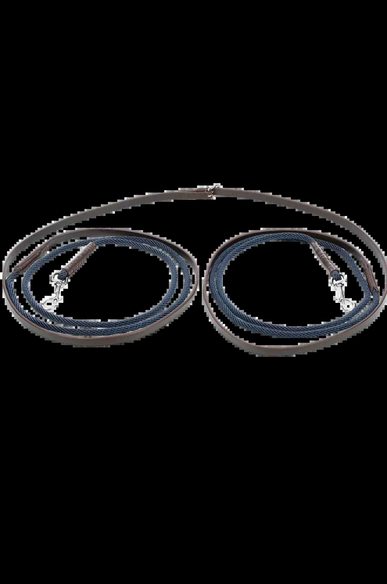 Equinavia Saga Leather Rope Front Draw Reins