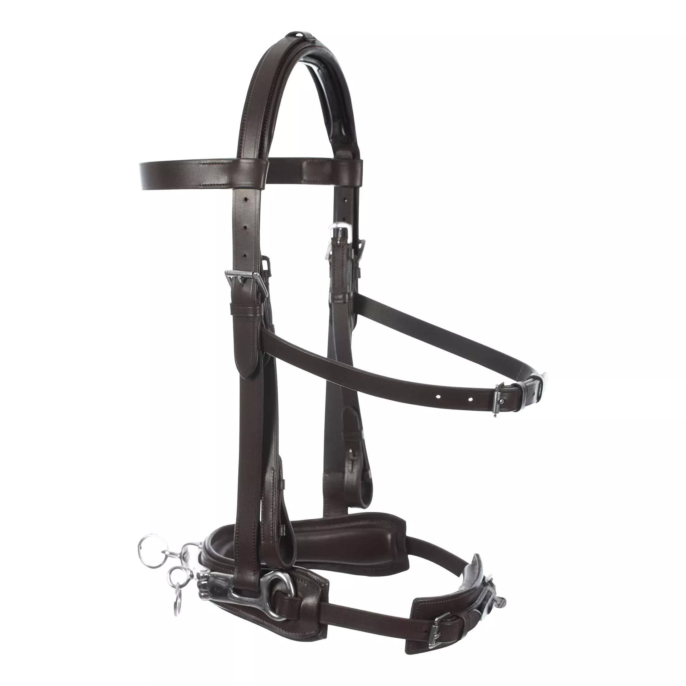 Equinavia Saga Lunge Cavesson - Chocolate Brown