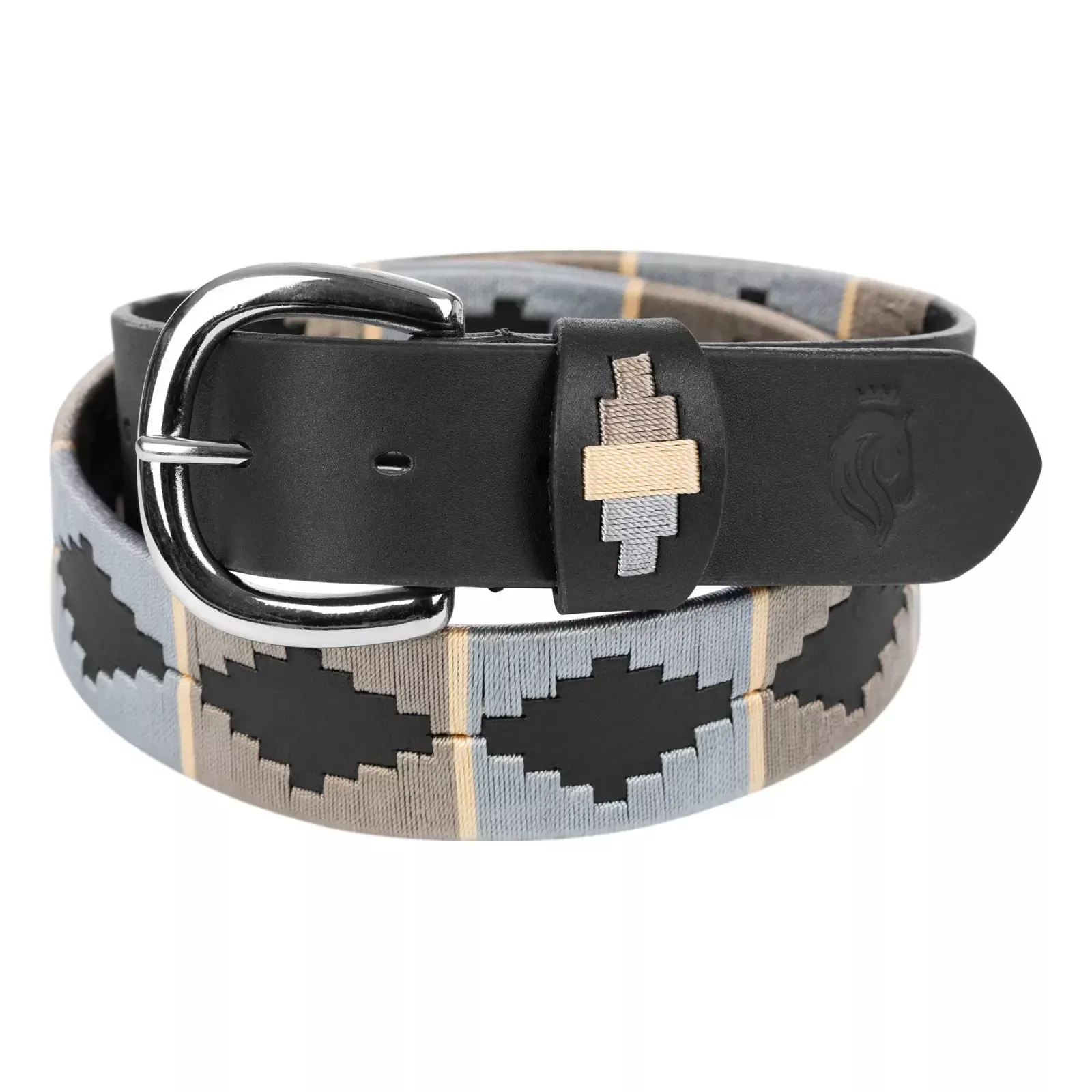Equinavia Siri Polo Belt Black/Rain Cloud