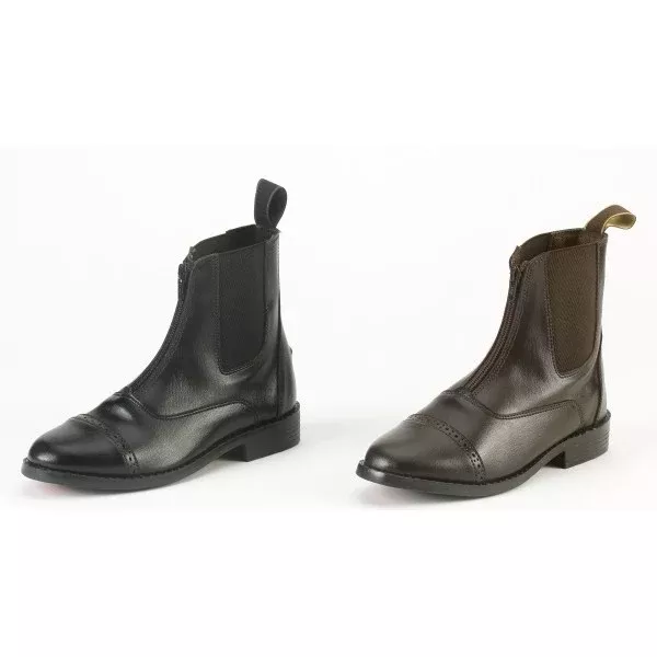 EQUISTAR ALL-WEATHER SYNTHETIC ZIP PADDOCK BOOT - CHILD’S