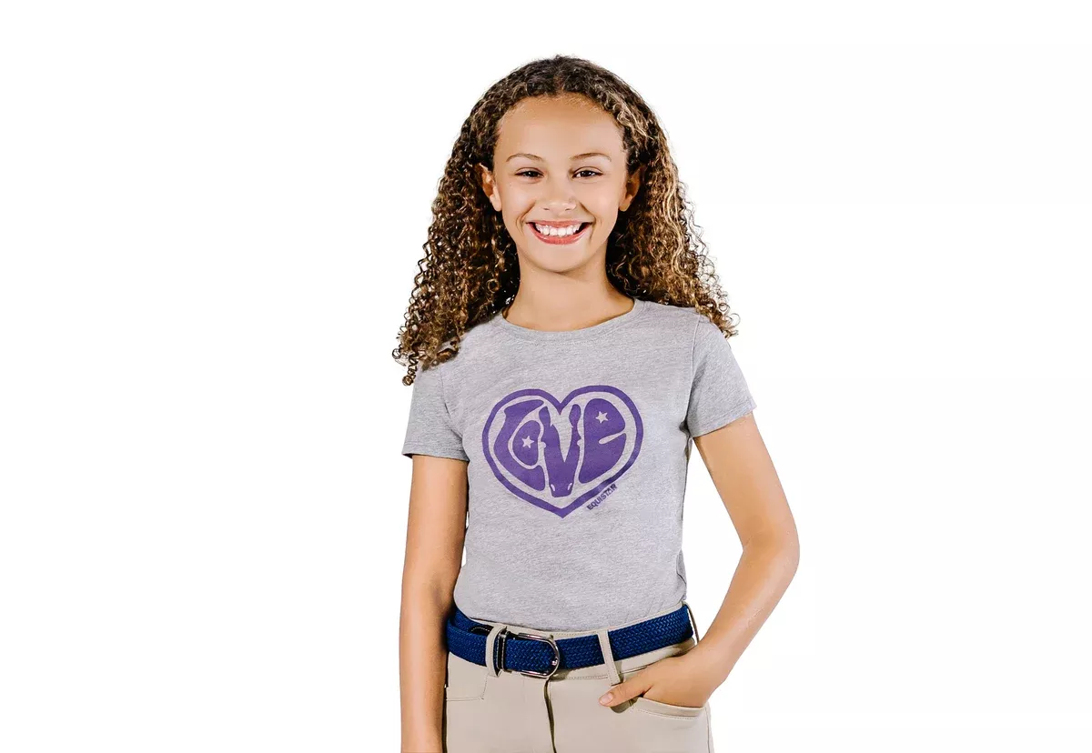 Equistar Kids' Horse Hearts Tee
