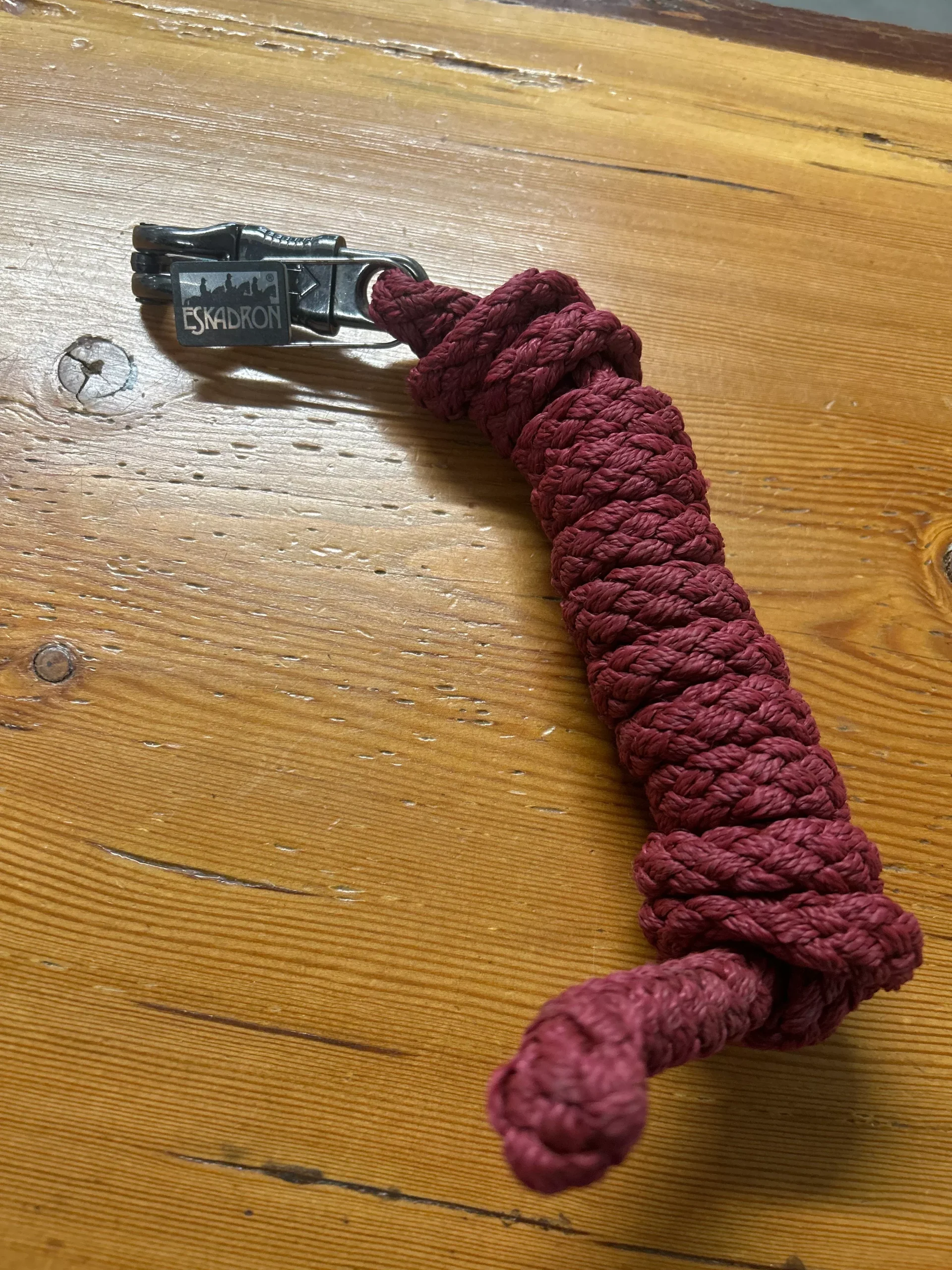 Eskadron Heritage Leadrope Burgundy