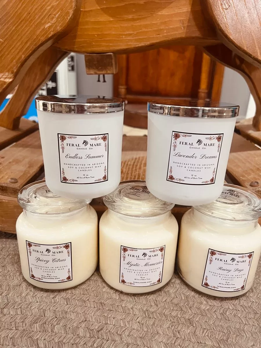 Feral Mare Candle Co 12 oz Handcrafted Candles