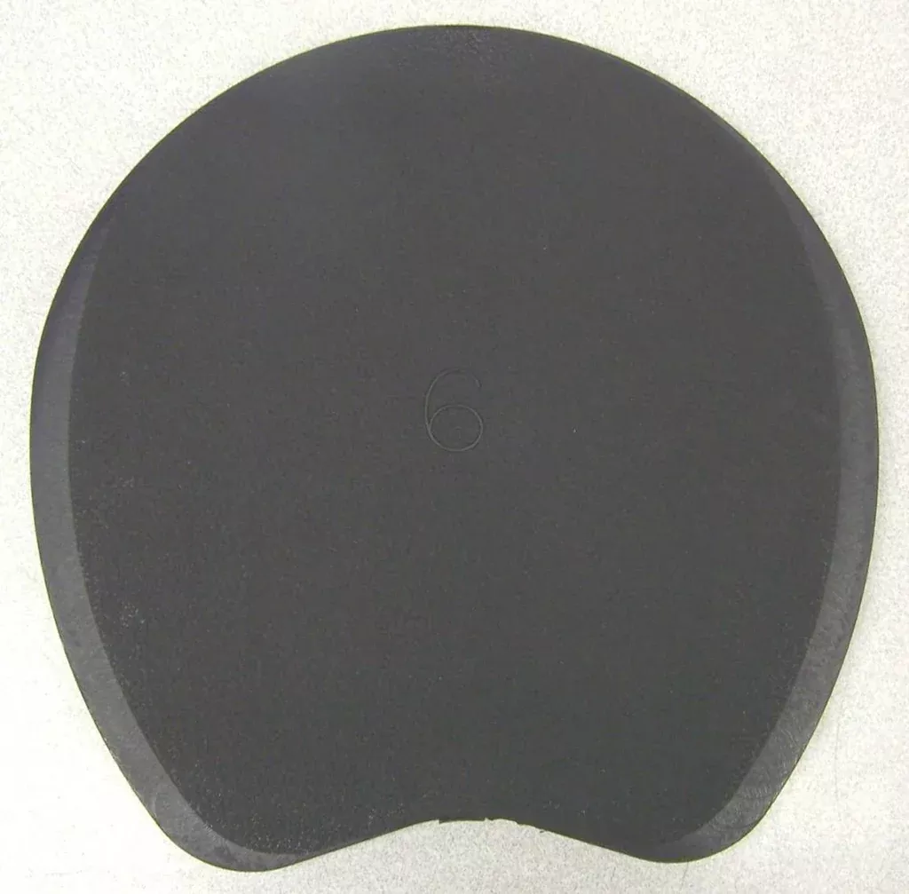 Flat 6 Pad, Black Urethane