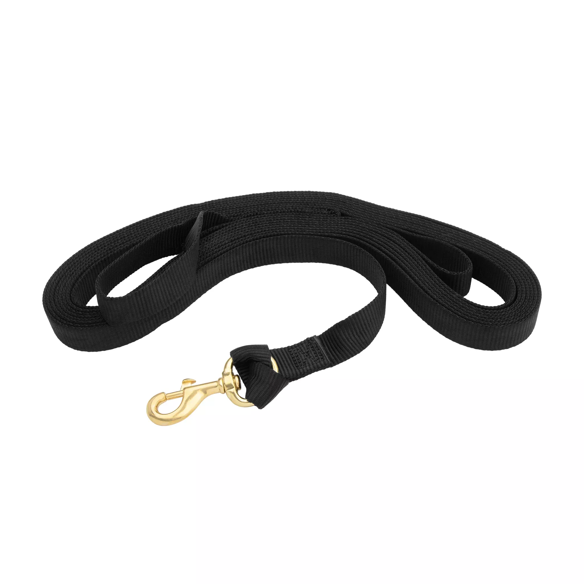 Flat Nylon Lunge Line, 1" x 24 with Snap
