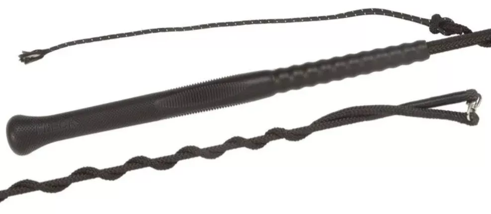 Fleck Woven Nylon Lunge Whip with Ergo Grip