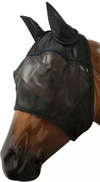 FLEECE LINED FLY MASK WITH EARS