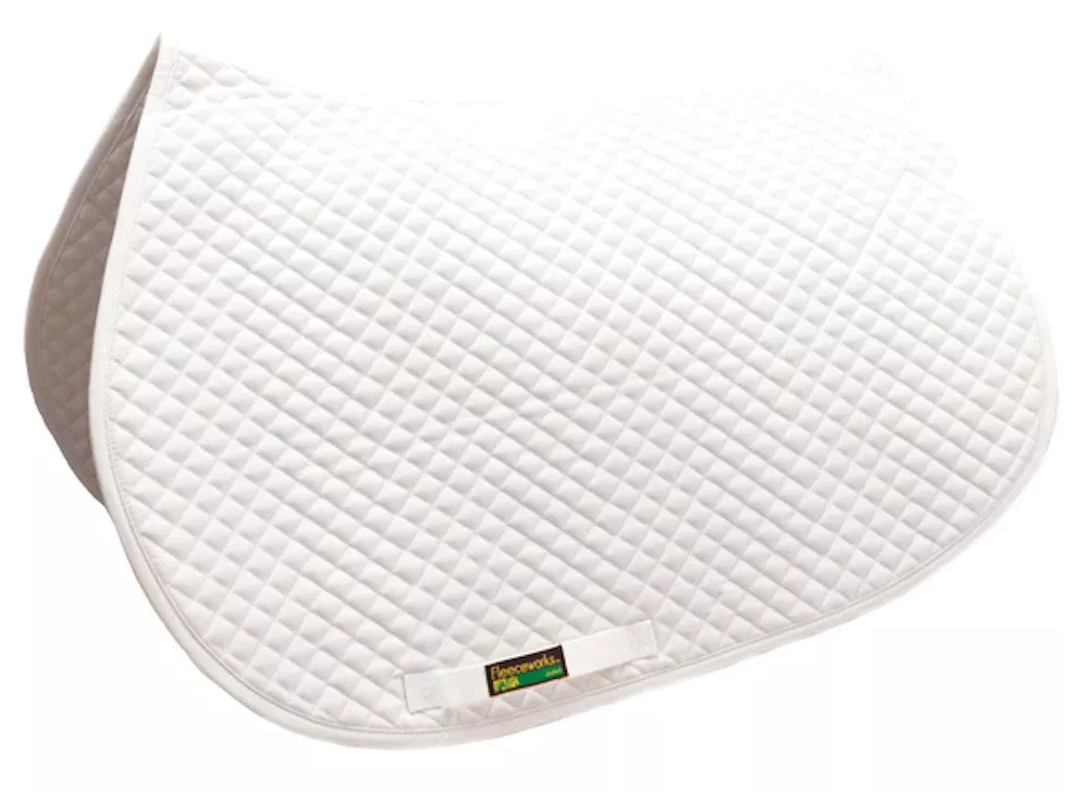 Fleeceworks bamboo-quilted GP/jump saddle pad