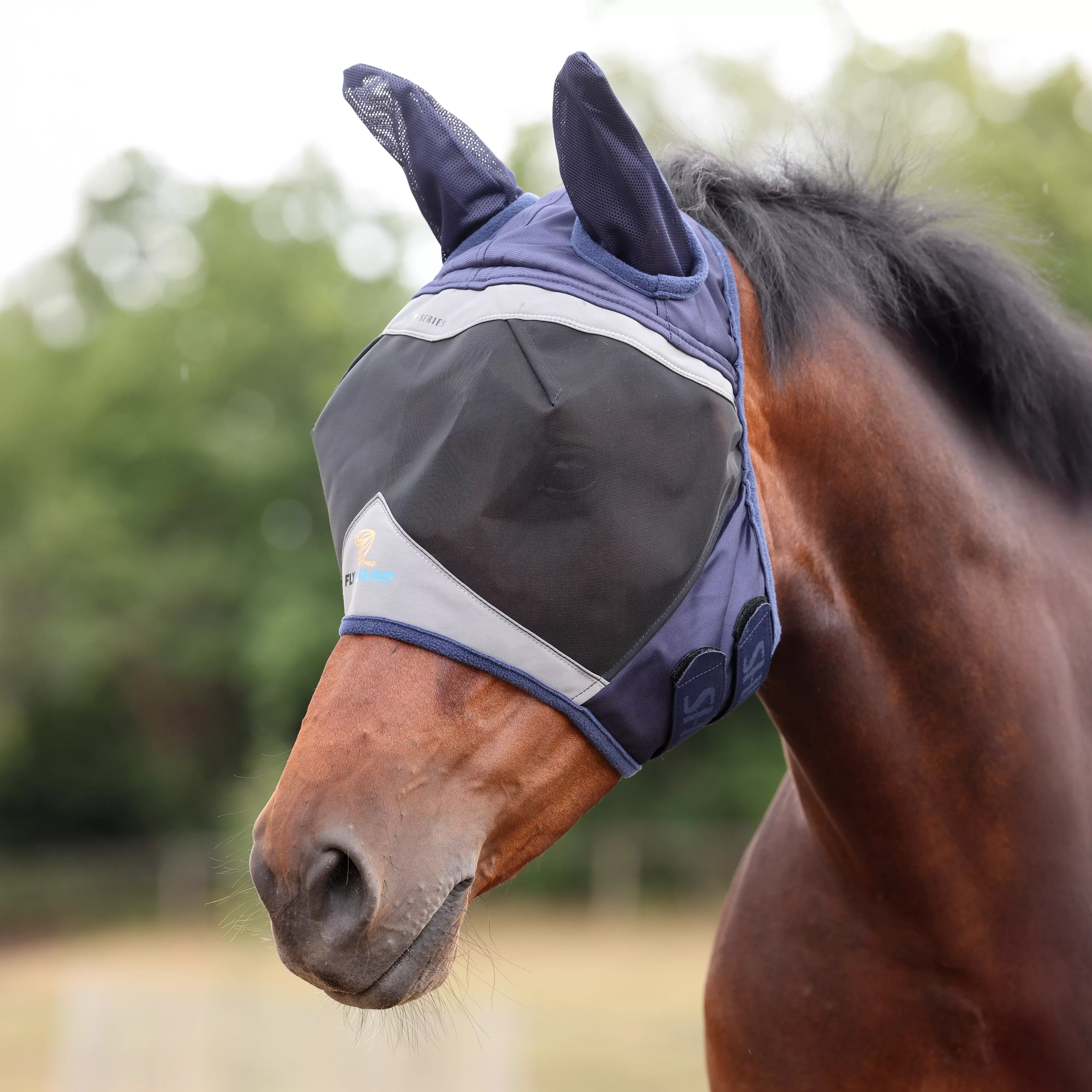 FlyGuard Pro Fine Mesh Fly Mask with Ears