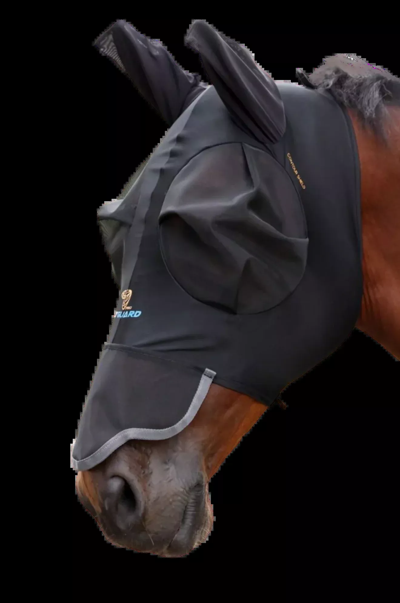 FlyGuard Pro Stretch Fly Mask with Nose