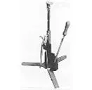 Foot Stand Cc W/3 Legs- Aluminum