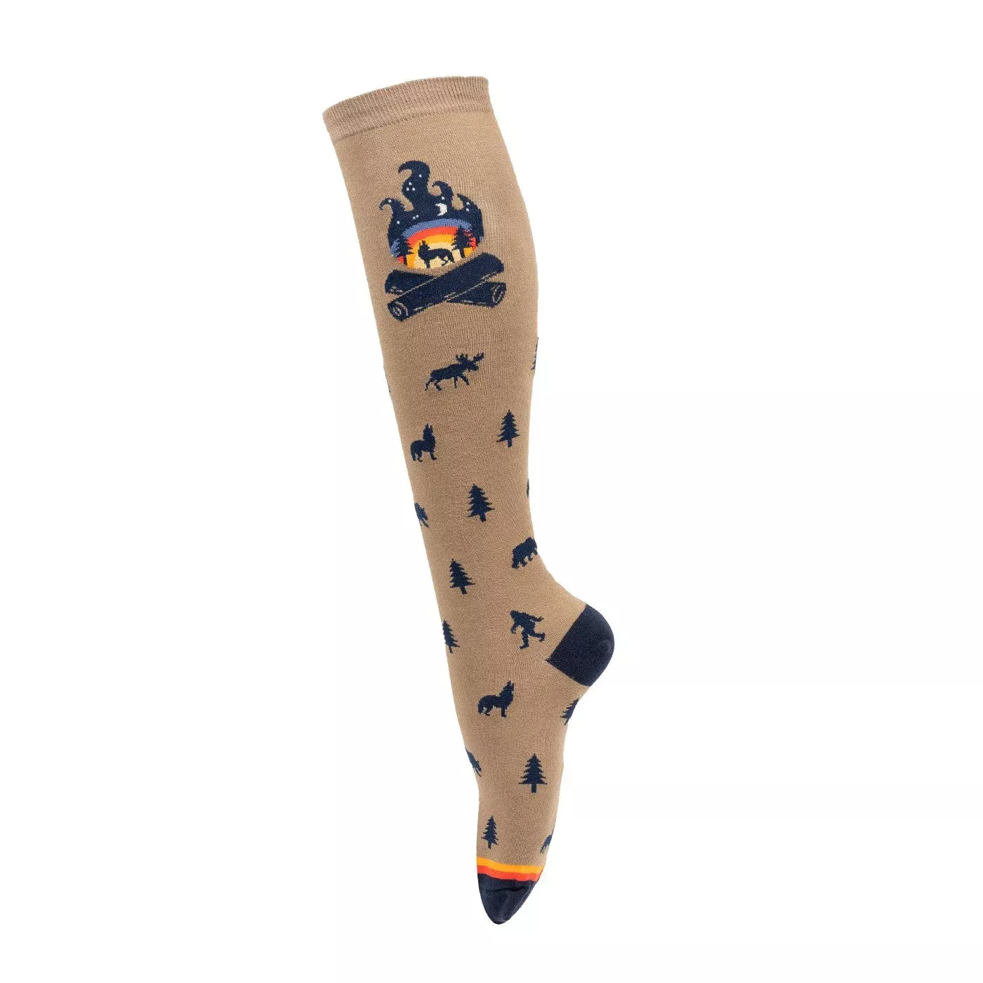 Four White Socks x Sock It To Me Magic of the Forest Stretch-It Knee High Socks