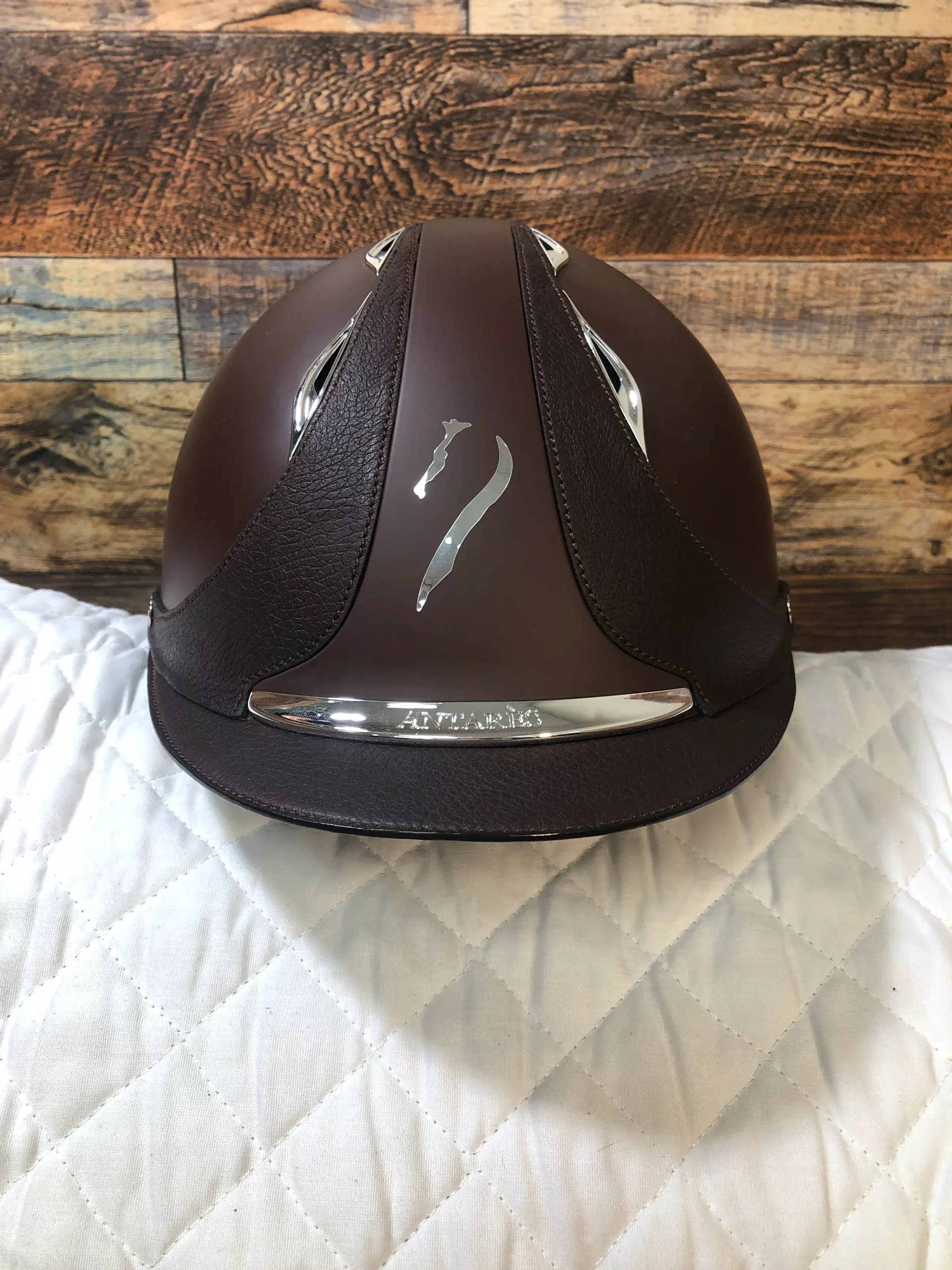 Galaxy Helment - Brown Matte - Brn Trim - Reg Brim **