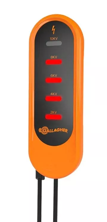 Gallagher 5-Light Fence Voltage Indicator, Orange