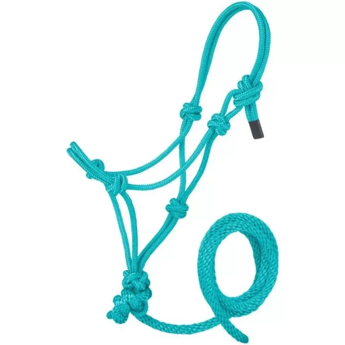 GER-RYAN MINIATURE POLY ROPE HALTER WITH LEAD
