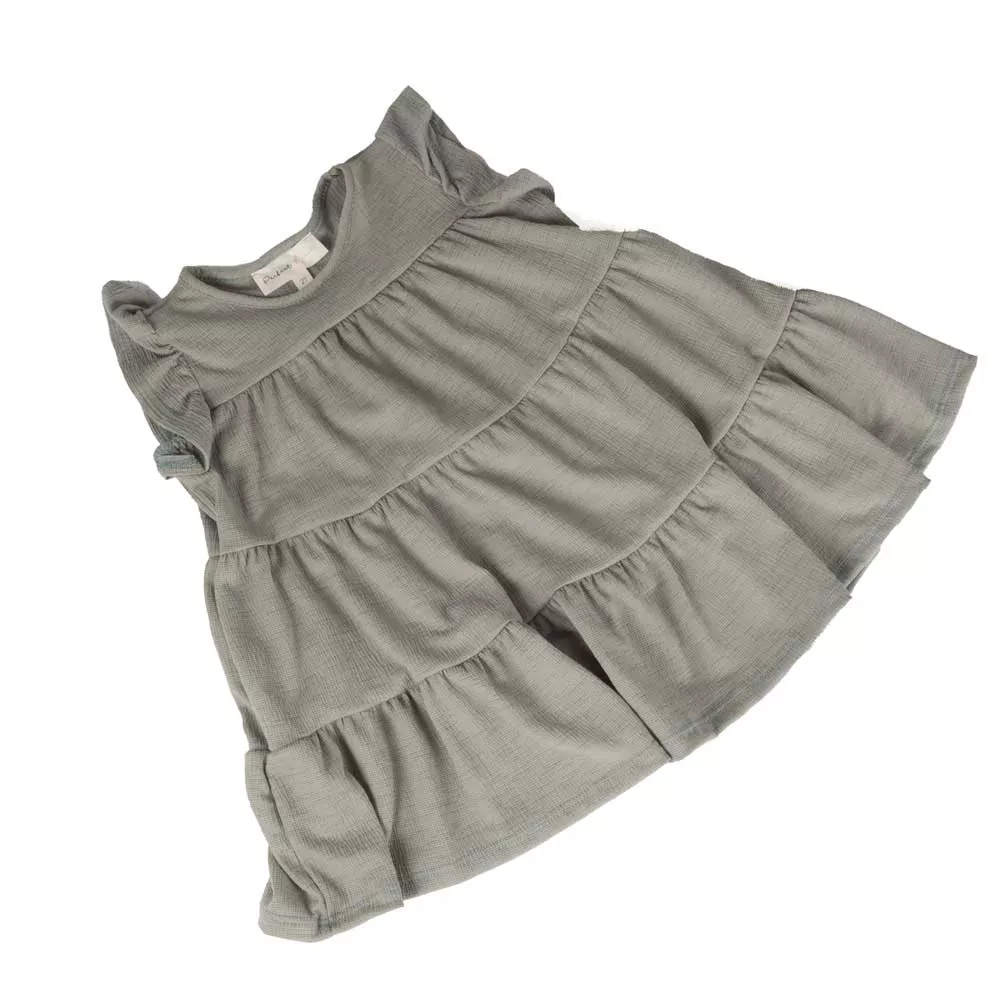Girl's Tier Ruffle Dress