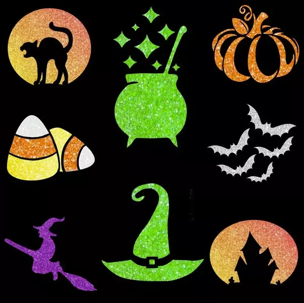 Glittermarx Hocus Pocus Quarter Mark Design