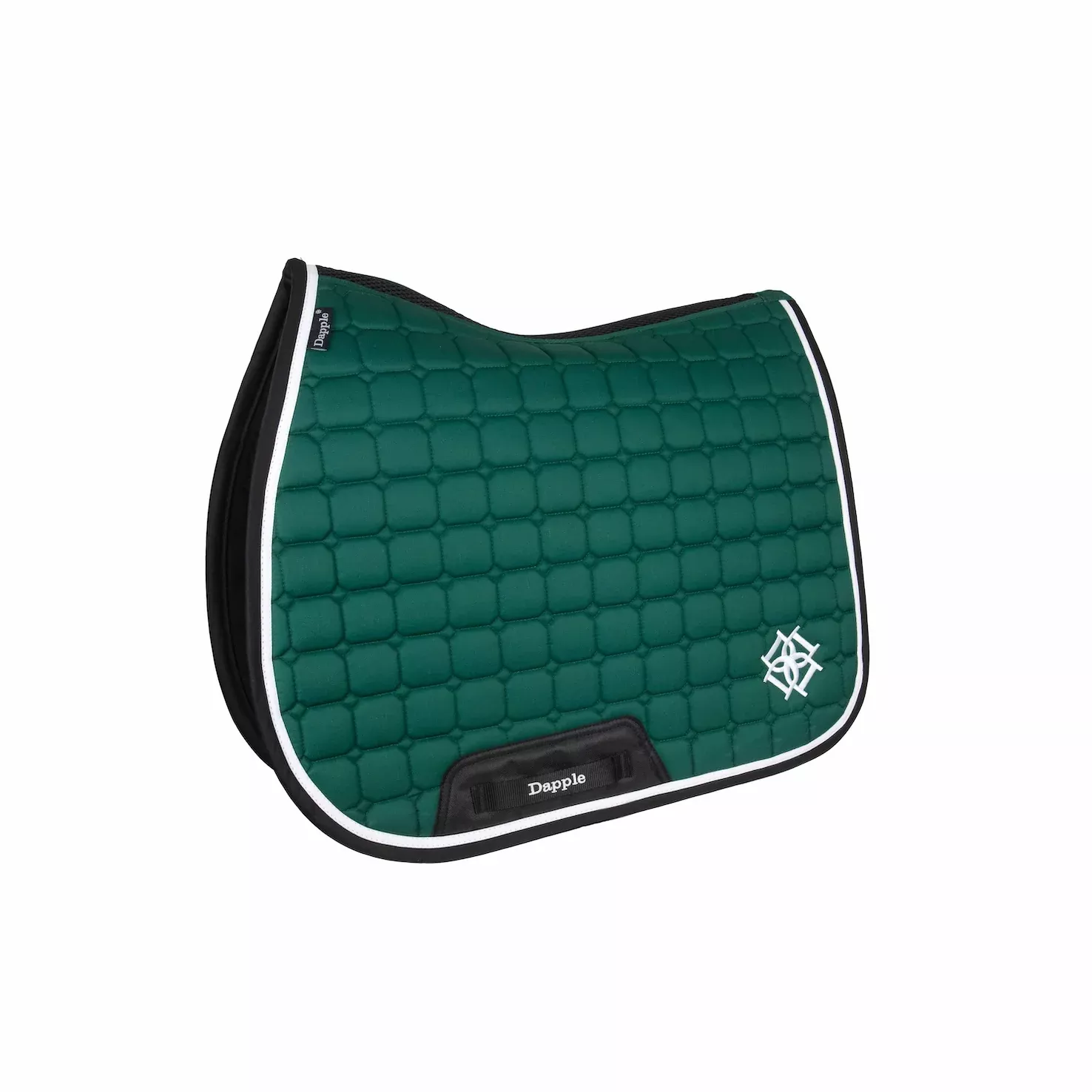 Green, Black & White Saddle Pad GP/Jump