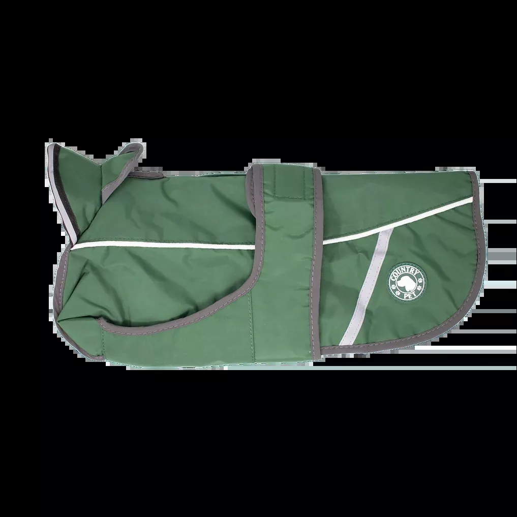 Green Waterproof Dog Coat