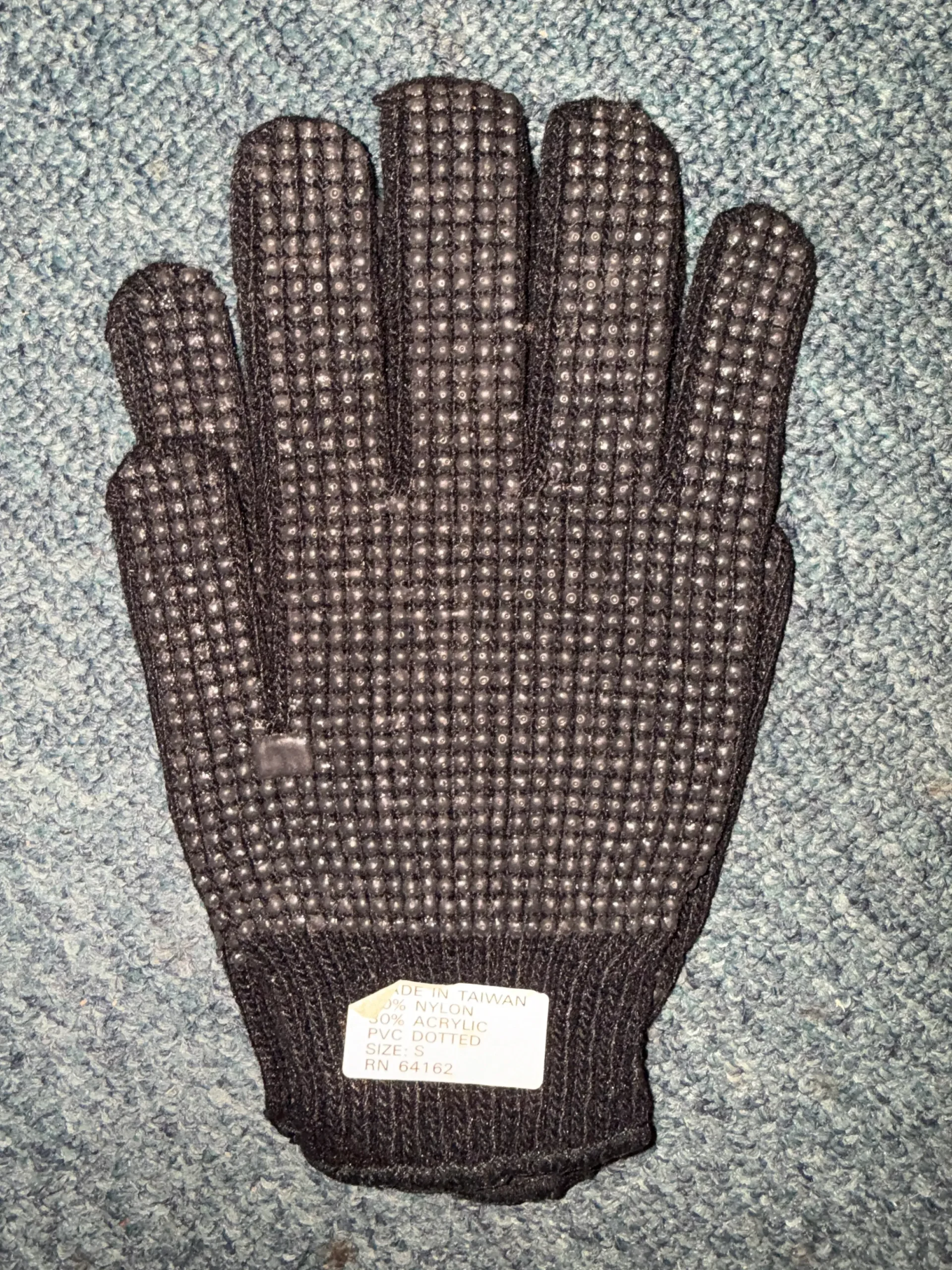 Grooming Gloves with PVC dots