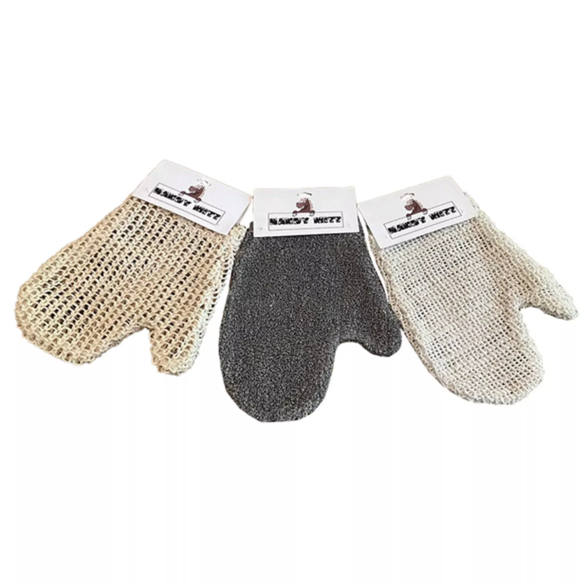 Grooming Mitts - 3 Pack