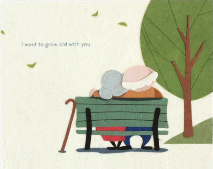 Grow Old With You Card
