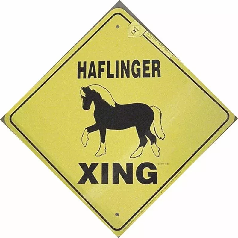 Haflinger X-Ing Sign