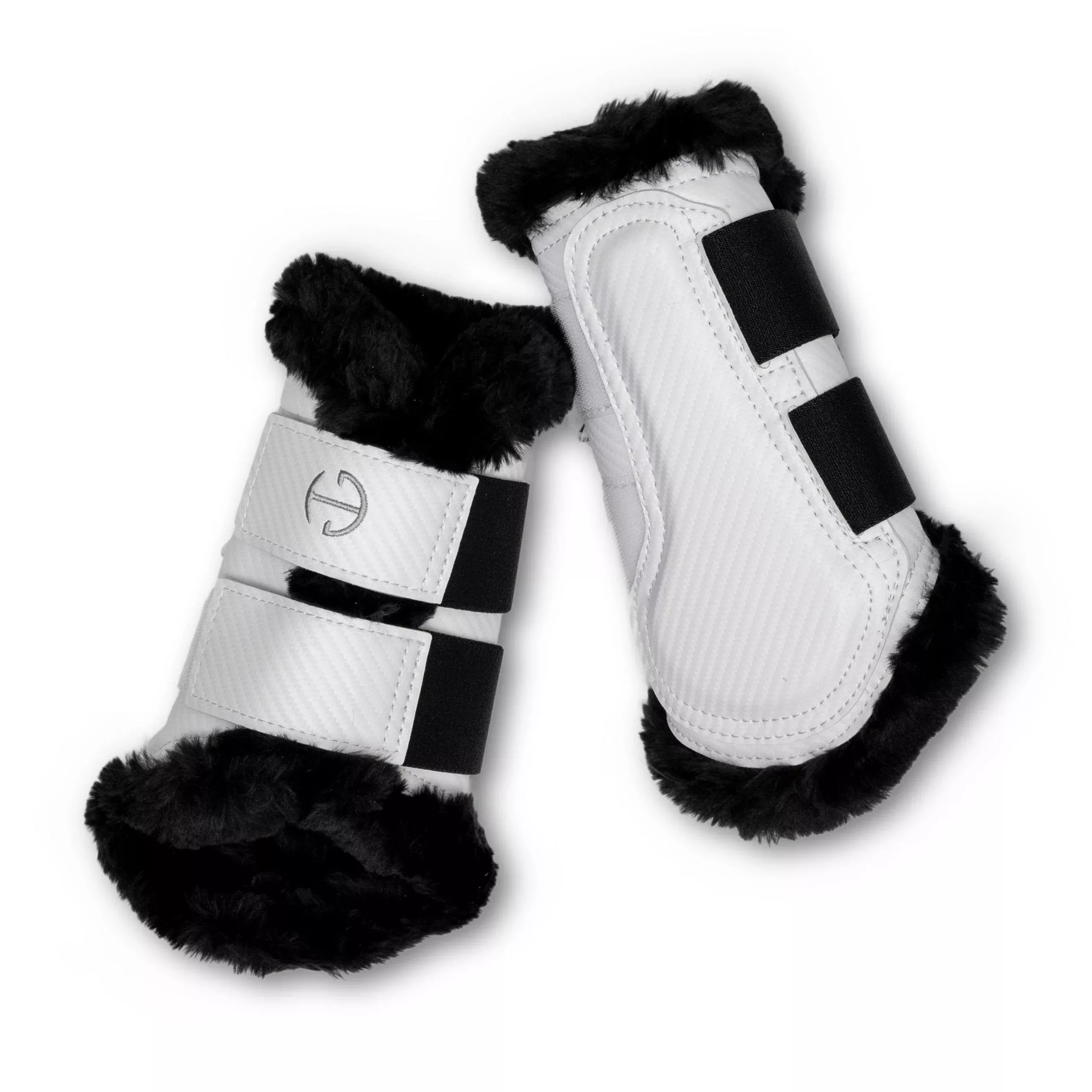 Halter Ego - Brushing Boots - White / Black