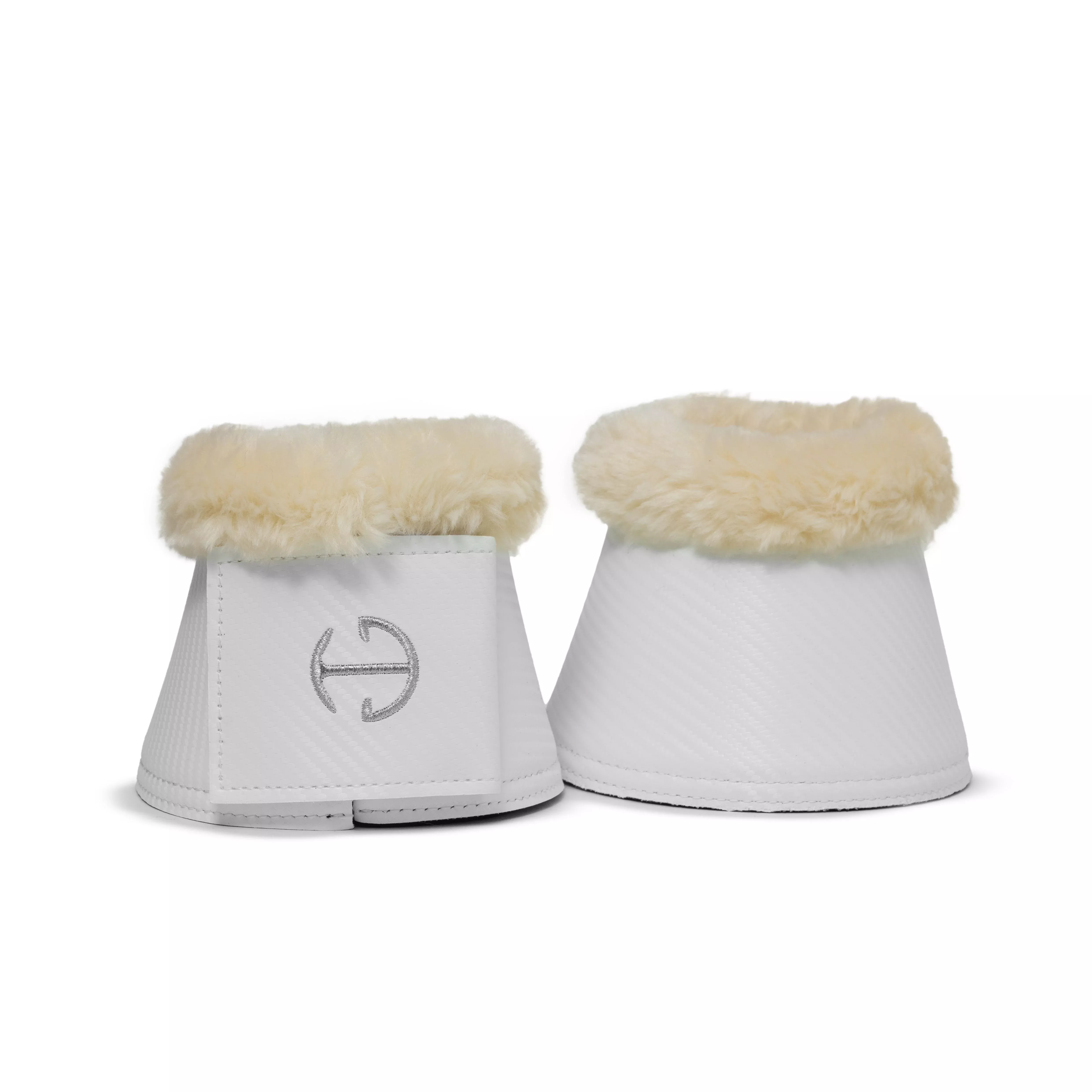 Halter Ego - Carbon Tech Collection: Bell Boots - White / Natural