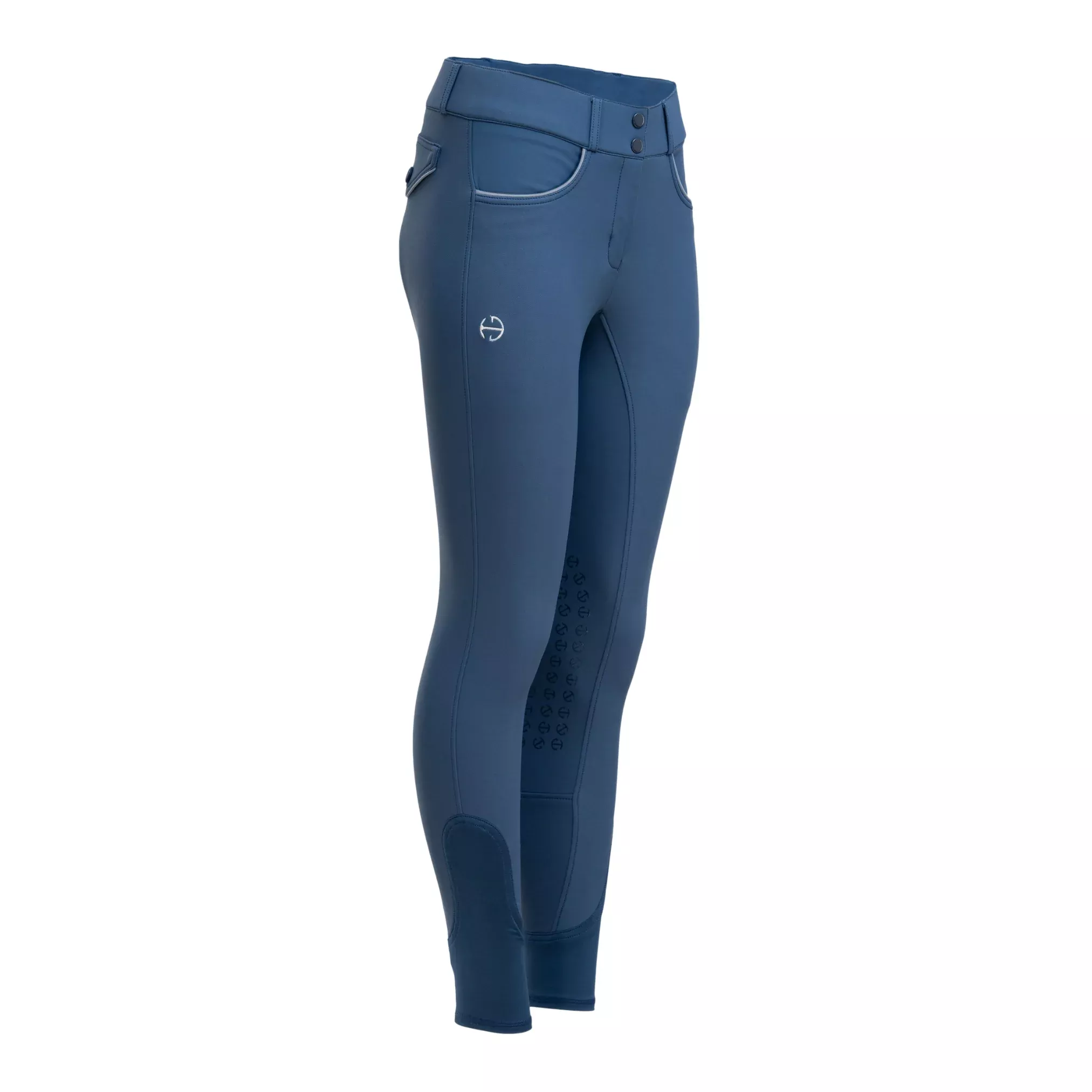 Halter Ego - Evolution Knee Patch Breeches - Cadet Blue