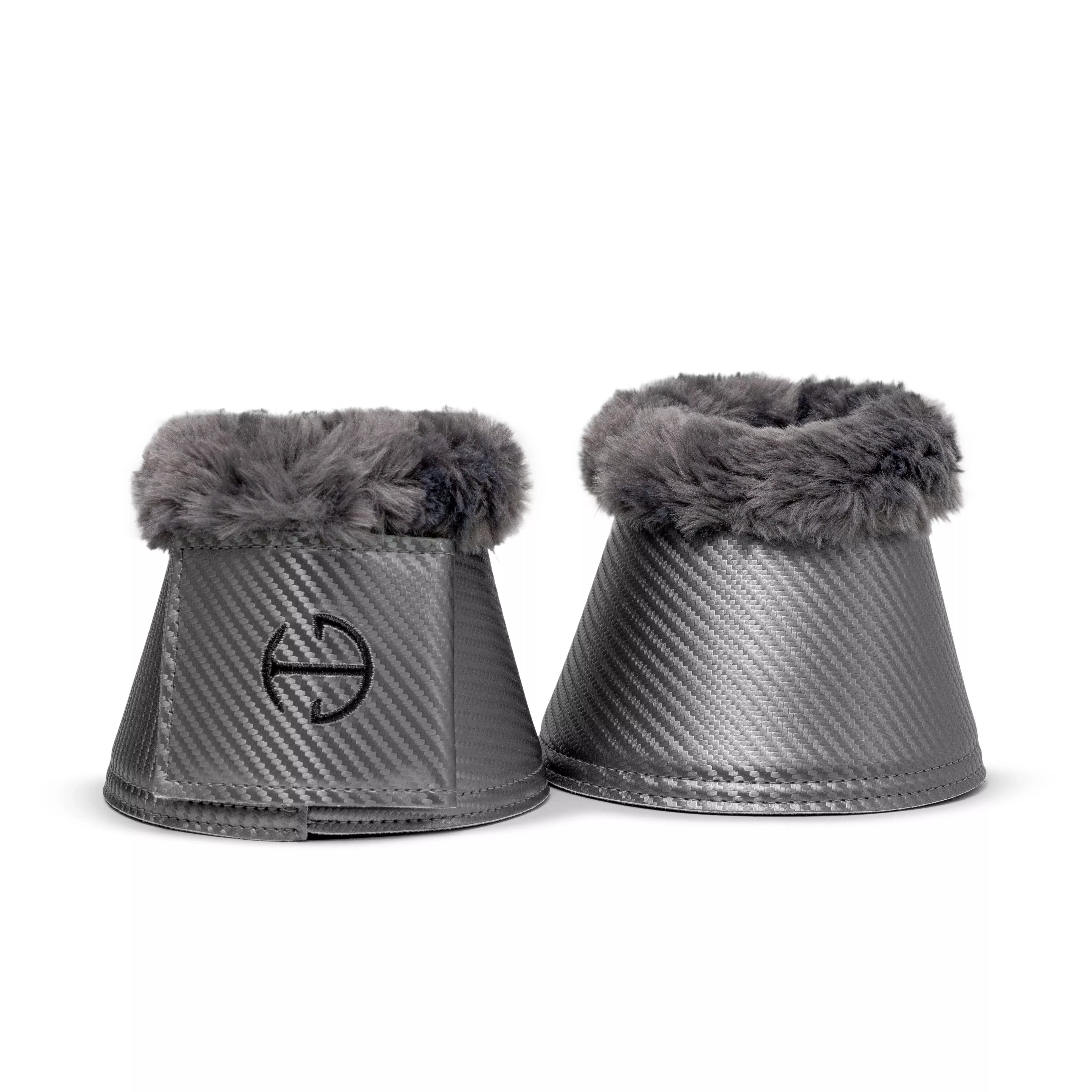 Halter Ego - Metallics Collection: Carbon Tech Bell Boots - Platinum