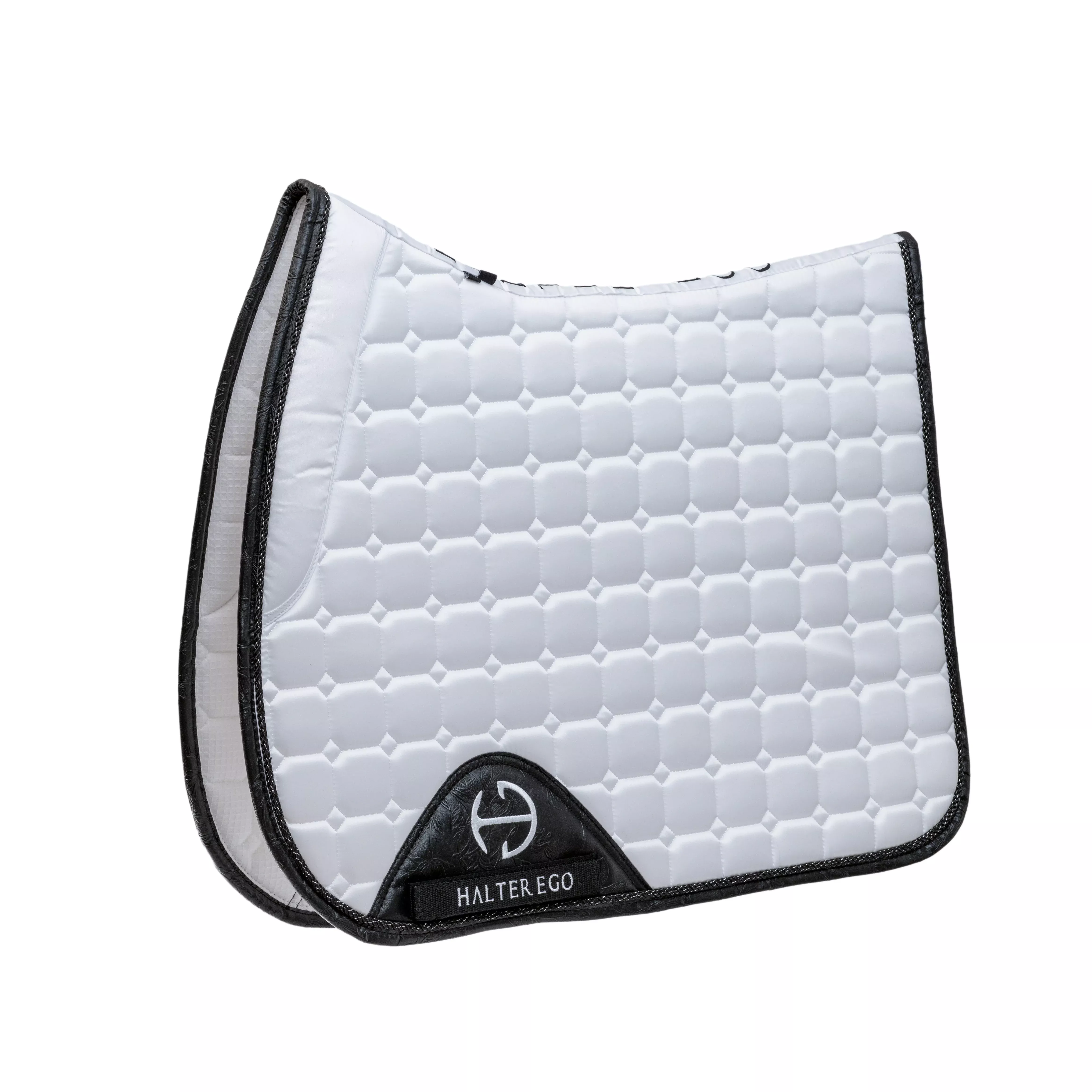 Halter Ego - Romance Collection Satin Classic Jump Saddle Pad - Clear Round