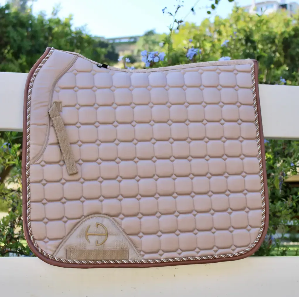 Halter Ego Saddle Pad - Satin Classic Champagne Crystal