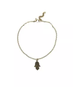 Hamsa Anklet