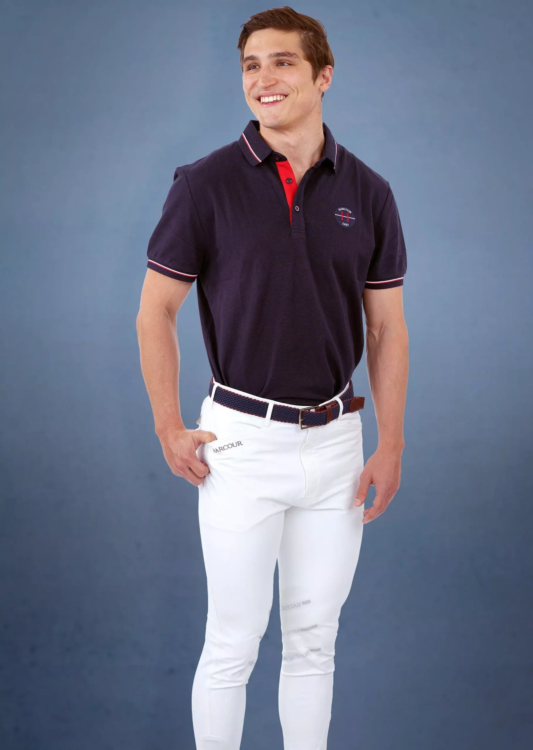 Harcour - Costa Men's Riding Breeches - Knee Patch