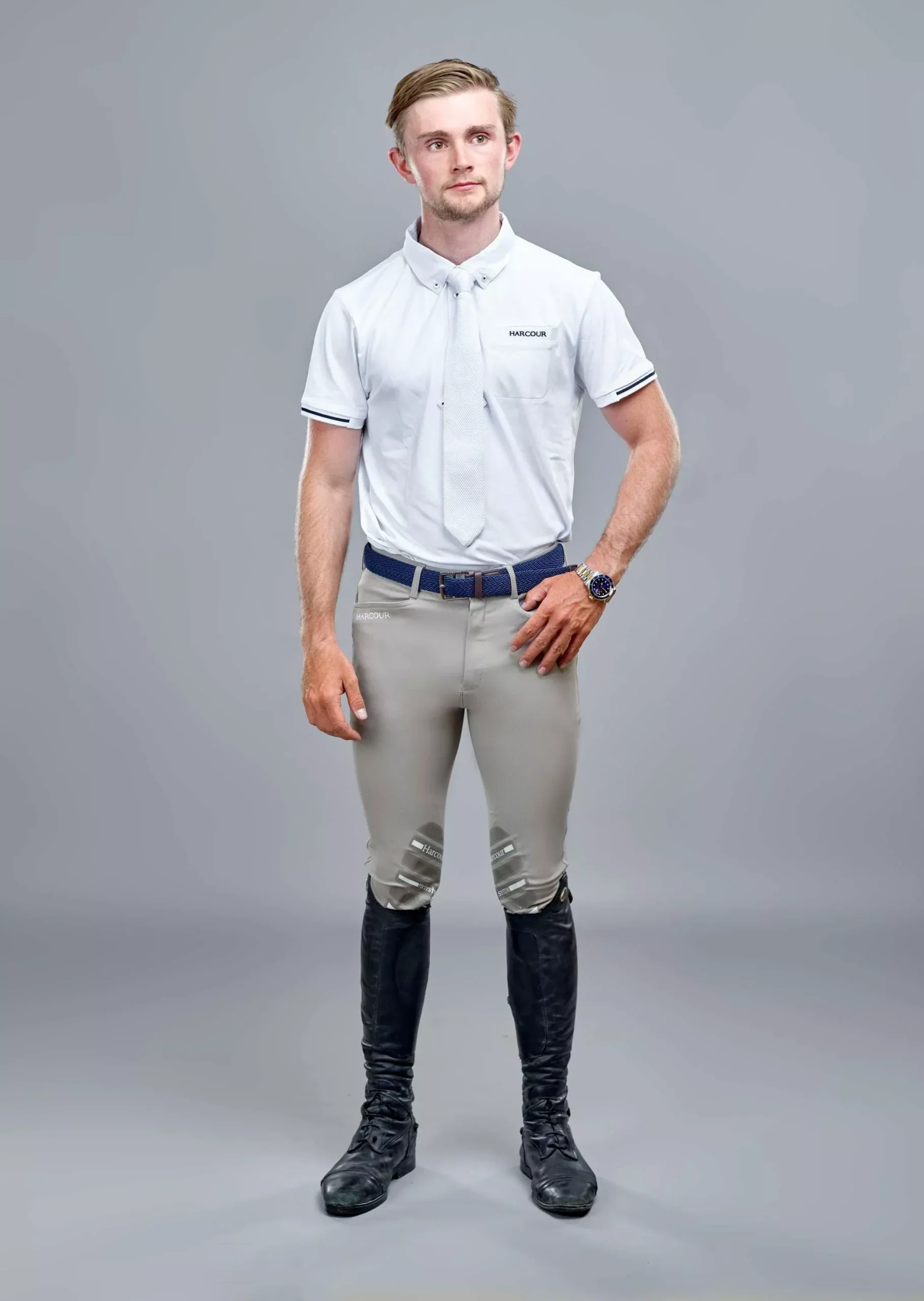 Harcour - Crystallo Mens Competition Polo