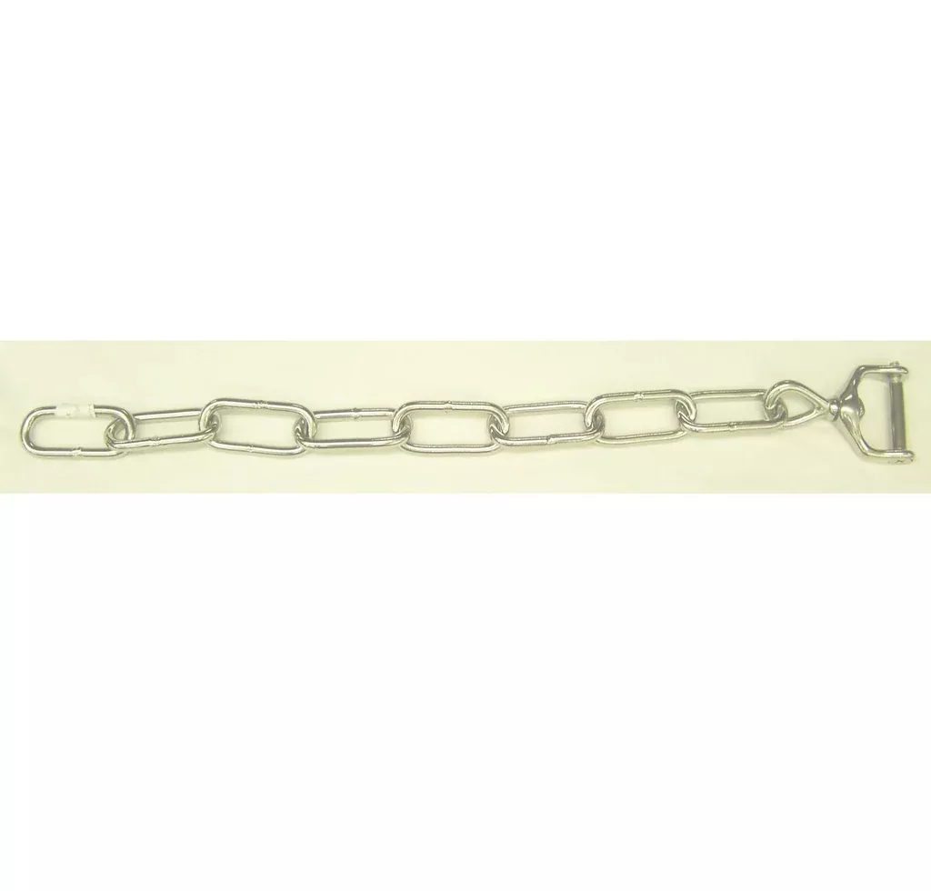 Heel Chain Swivel Dee 2" CP 8 Link
