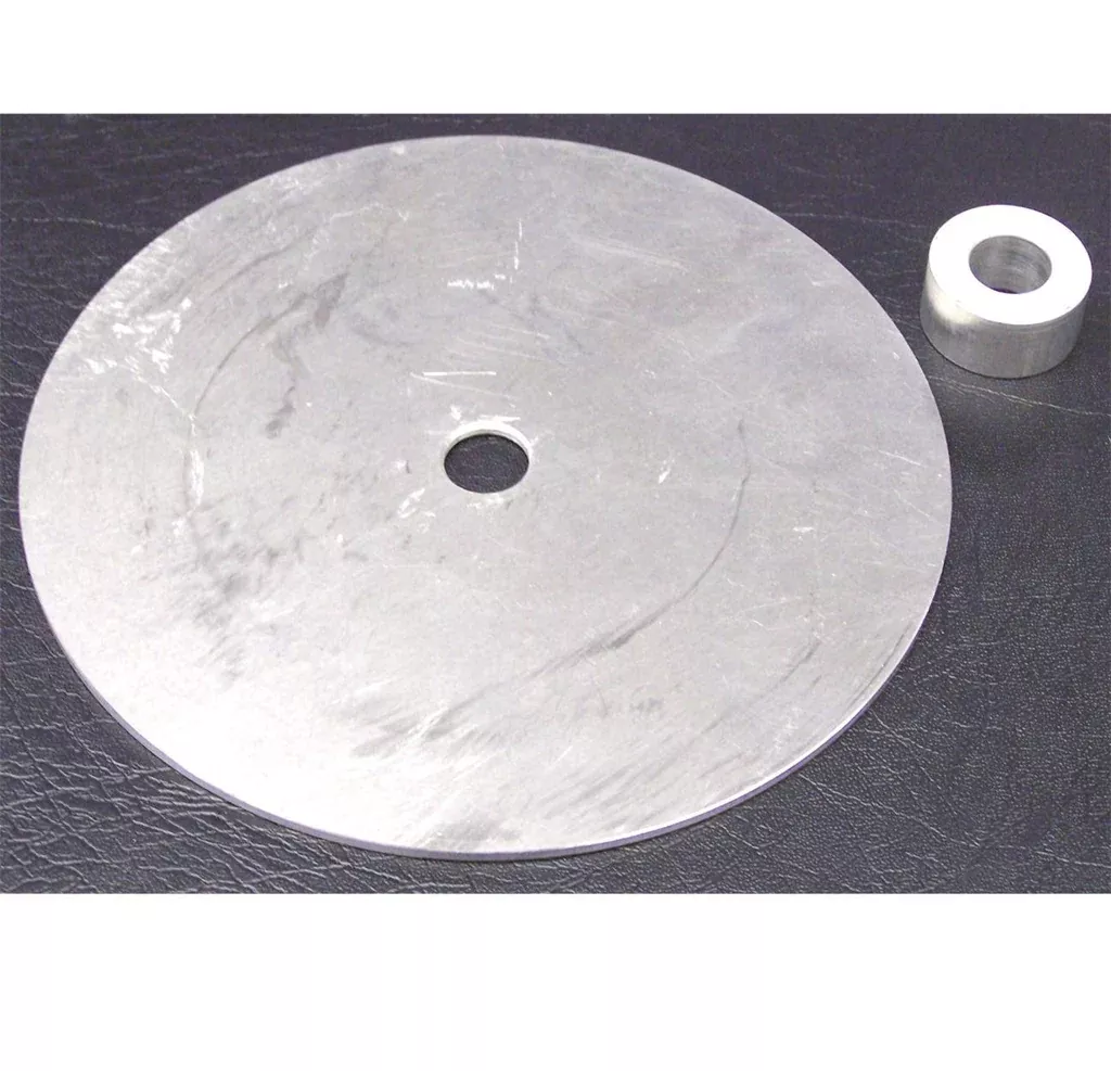 Heel Finish Disc & Spacer