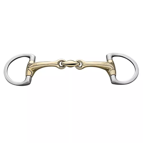 Herm Sprenger Dynamic RS Eggbutt Bradoon with D Shaped Rings