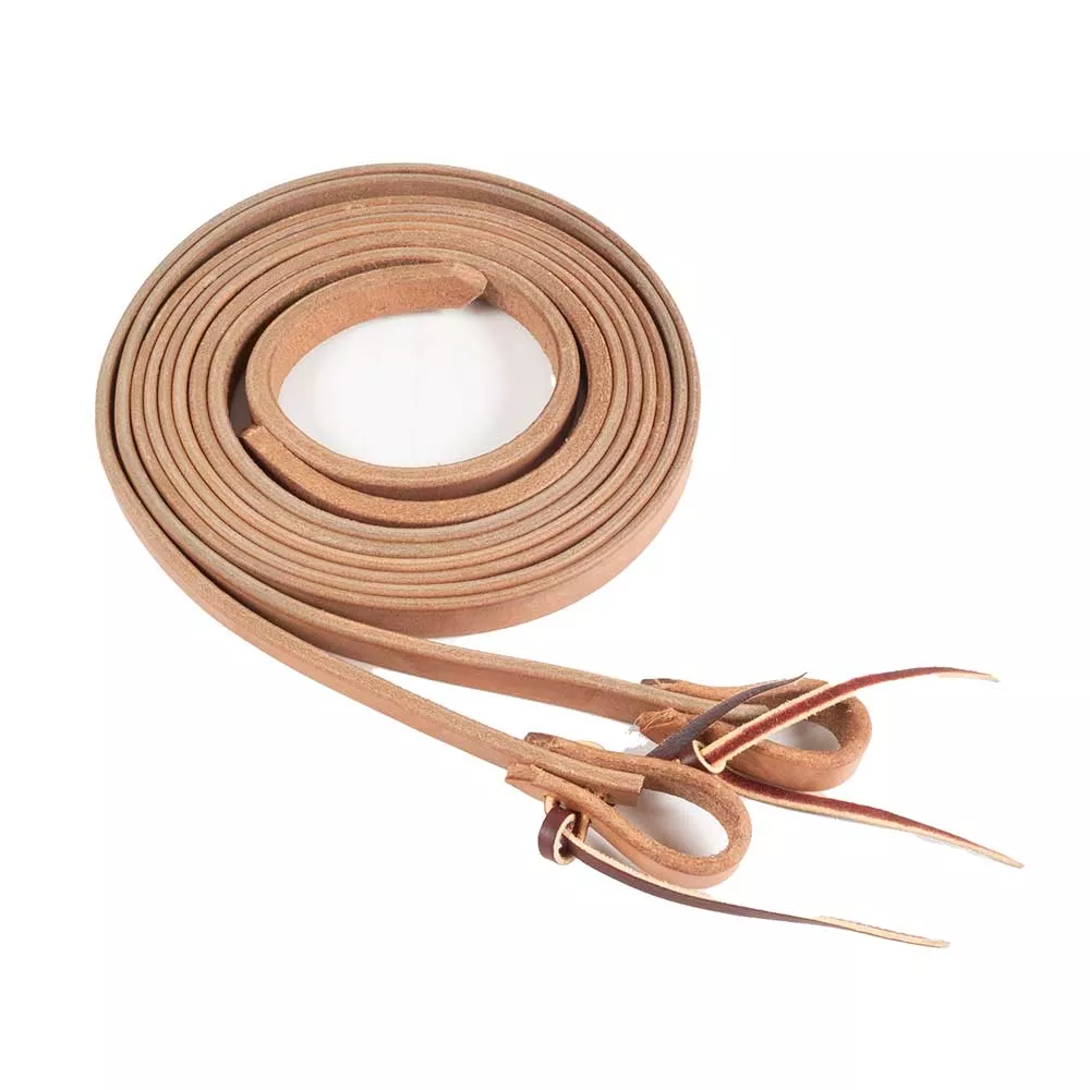 Hermann Oak Split Reins - 8'Weighted Leather