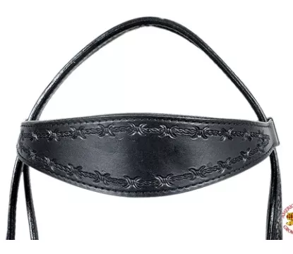 Hilason Black Barb Wire Headstall