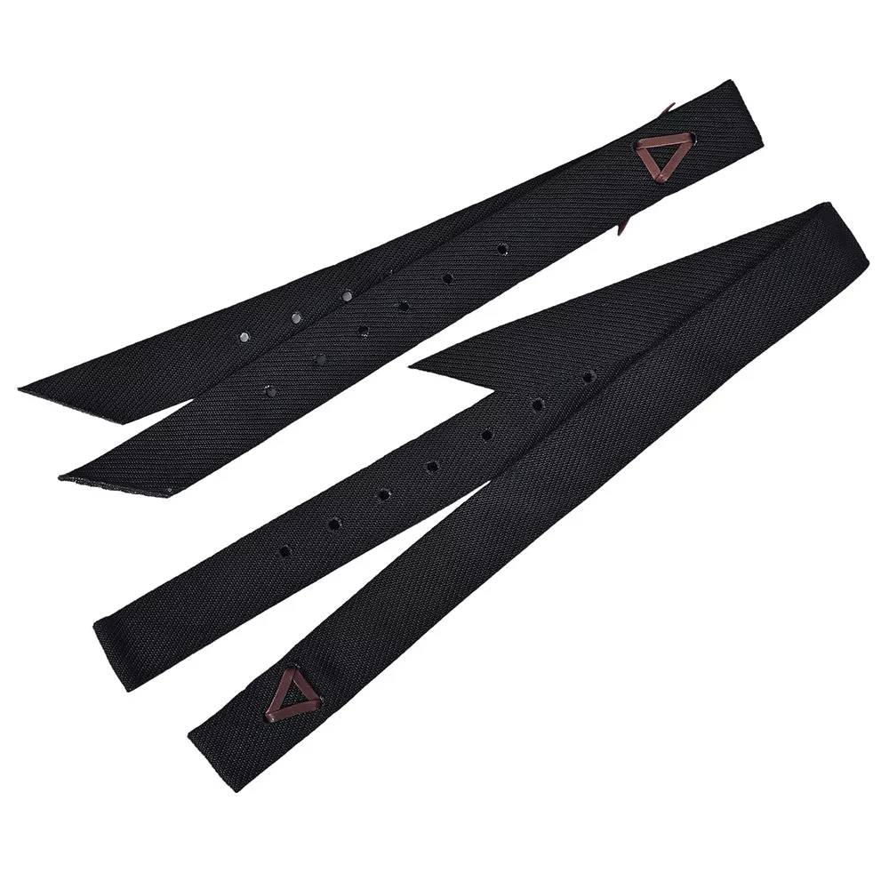 HILASON Premium Single Nylon Cinch Tie Strap and Off Billet Set | Saddle