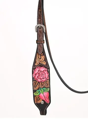 Hilason Western Horse Floral Headstall