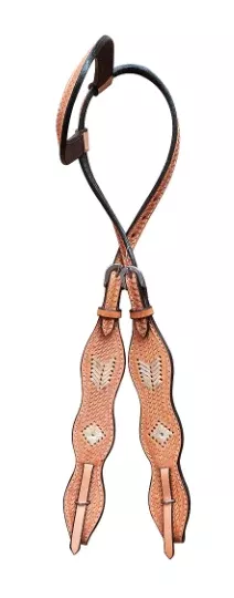 HilasonWestern American Leather One Ear Headstall