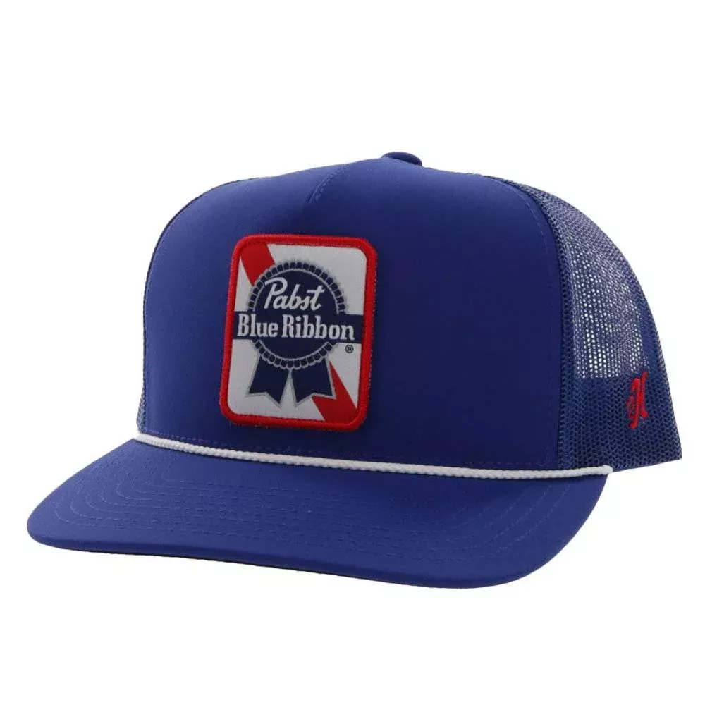 Hooey Pabst Blue Ribbon Trucker Cap - Blue