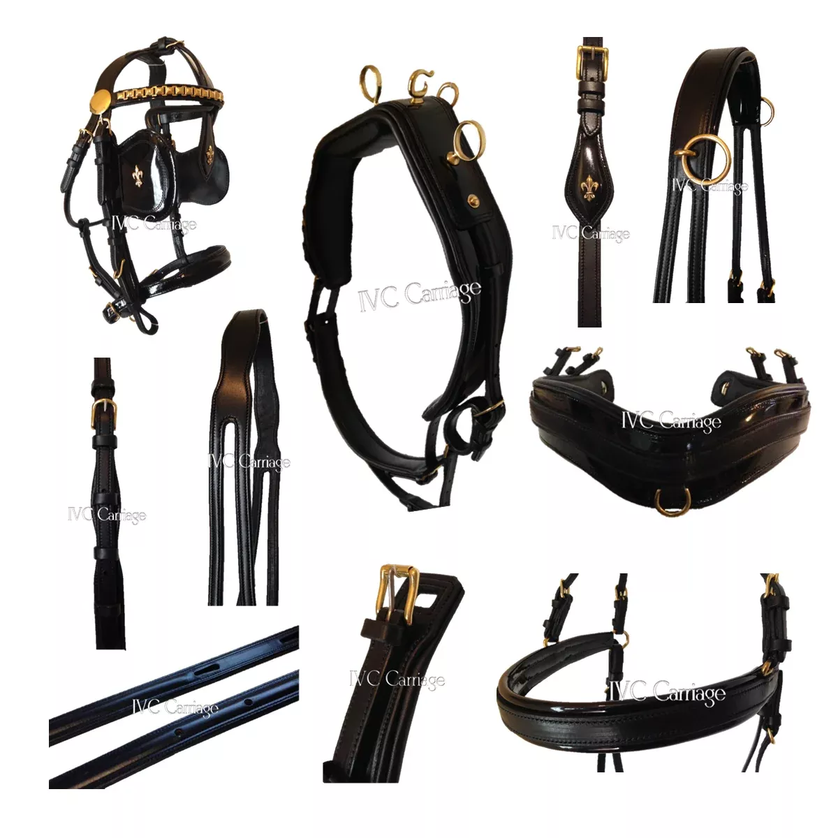 Horse Extra Elite Leather Harness